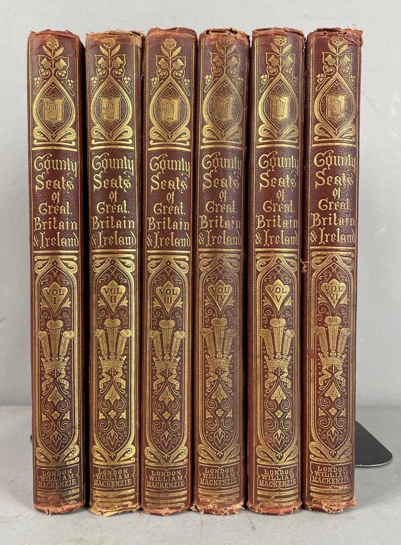 Antique County Seats of Great Britain and Ireland Vol. 1 - 6: In-House Shipping Option: If you would like to use our in-house shipping service, please select “Arrange My Own Shipping” when paying your invoice. After payment, our in-house shipping team wi