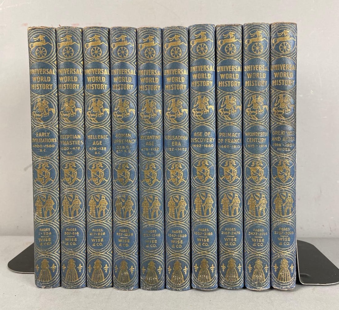 1939 Universal World History Vol. 1 - 10: In-House Shipping Option: If you would like to use our in-house shipping service, please select “Arrange My Own Shipping” when paying your invoice. After payment, our in-house shipping team wi