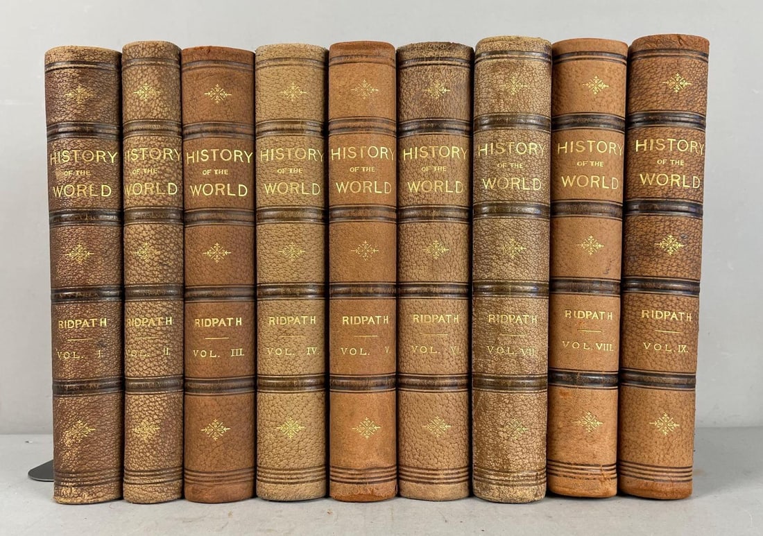 1901 Ridpath's History of the World Vol. 1 - 9: In-House Shipping Option: If you would like to use our in-house shipping service, please select “Arrange My Own Shipping” when paying your invoice. After payment, our in-house shipping team wi