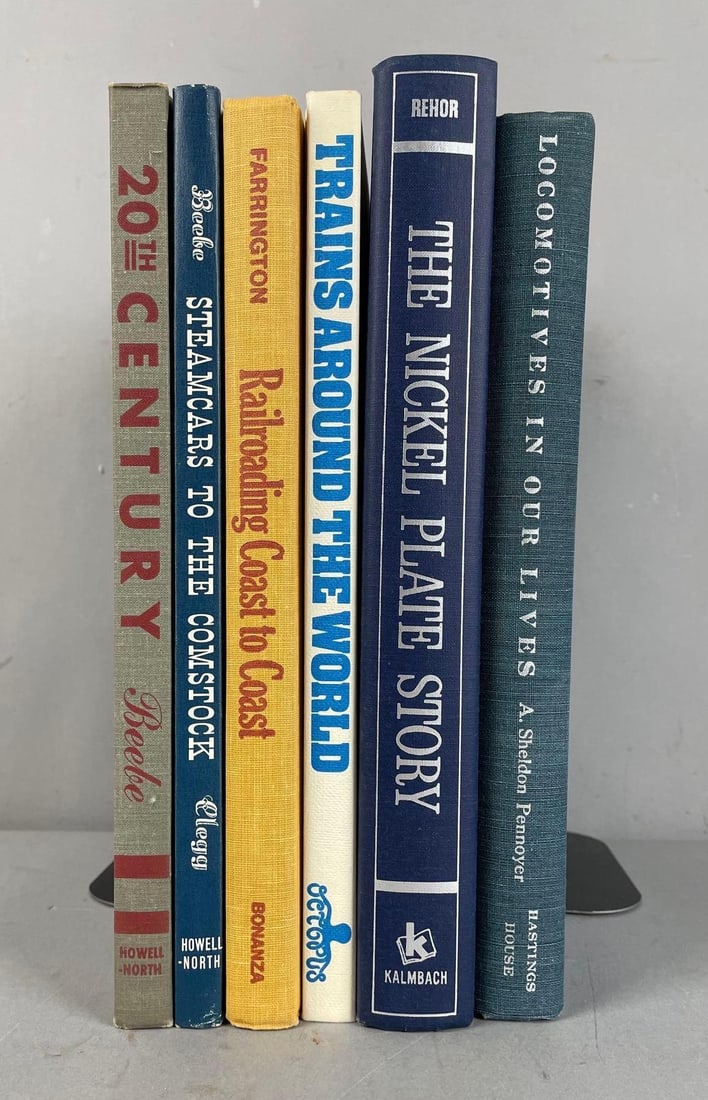 Group of Railroad Hardcover Books (1 of 2)
