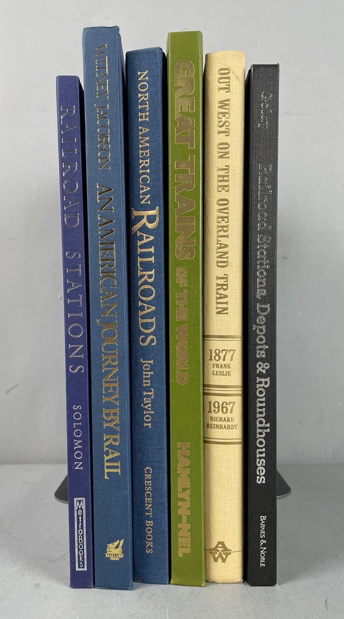 Group of Railroad Hardcover Books: In-House Shipping Option: If you would like to use our in-house shipping service, please select “Arrange My Own Shipping” when paying your invoice. After payment, our in-house shipping team wi