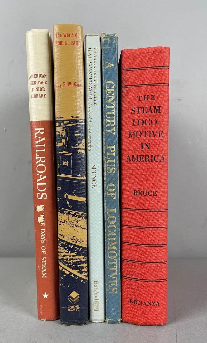 Group of Railroad Hardcover Books: In-House Shipping Option: If you would like to use our in-house shipping service, please select “Arrange My Own Shipping” when paying your invoice. After payment, our in-house shipping team wi
