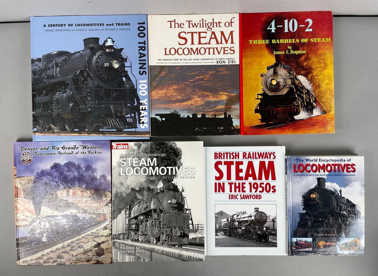 Group of Railroad Hardcover Books (1 of 2)