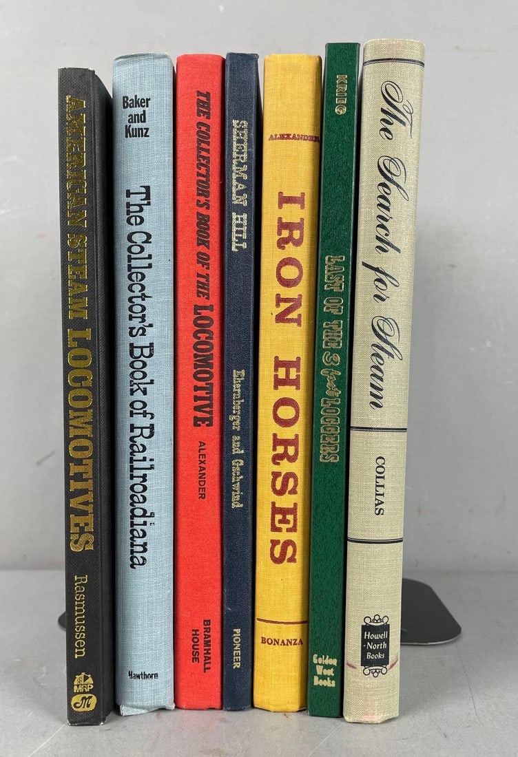 Group of Railroad Hardcover Books (1 of 2)