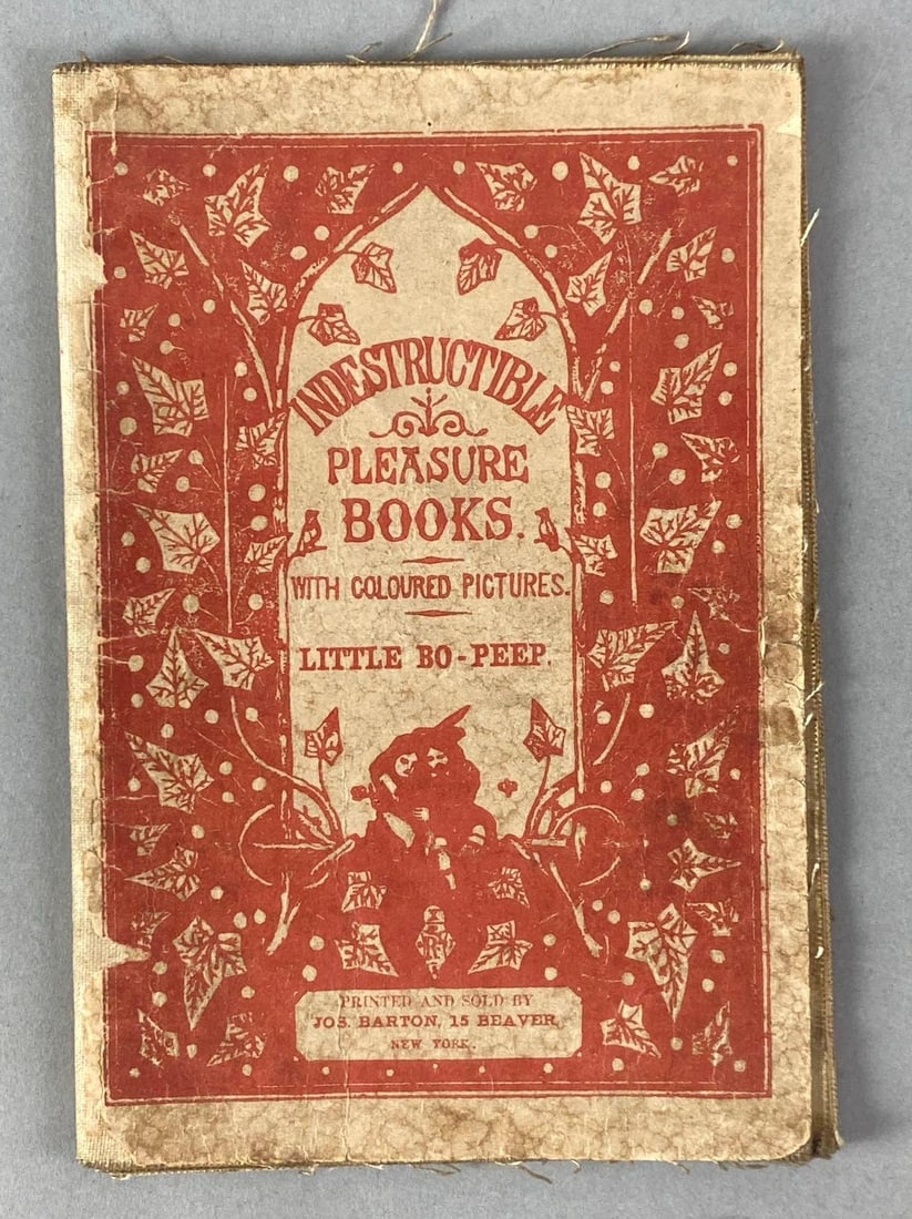 Antique Little Bo-Peep Colored Picture Book: In-House Shipping Option: If you would like to use our in-house shipping service, please select “Arrange My Own Shipping” when paying your invoice. After payment, our in-house shipping team wi