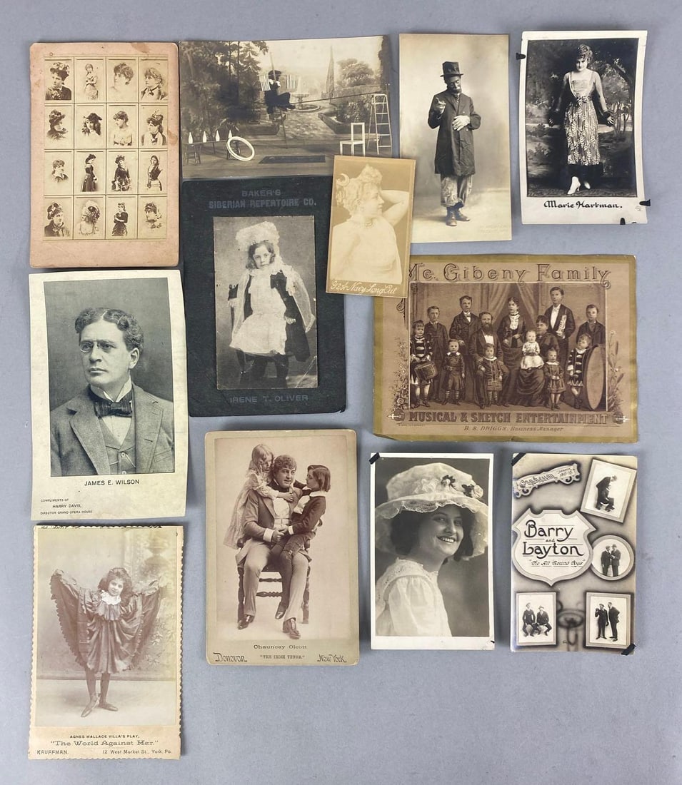 Group of Antique Cabinet Cards and More: In-House Shipping Option: If you would like to use our in-house shipping service, please select “Arrange My Own Shipping” when paying your invoice. After payment, our in-house shipping team wi