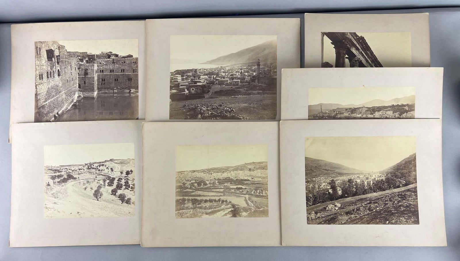 Group of Antique Photographs and Greek and Middle Eastern architecture: In-House Shipping Option: If you would like to use our in-house shipping service, please select “Arrange My Own Shipping” when paying your invoice. After payment, our in-house shipping team wi