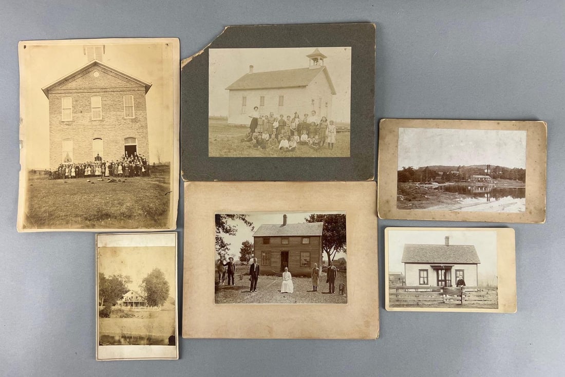 Group of 6 Antique Photographs: In-House Shipping Option: If you would like to use our in-house shipping service, please select “Arrange My Own Shipping” when paying your invoice. After payment, our in-house shipping team wi