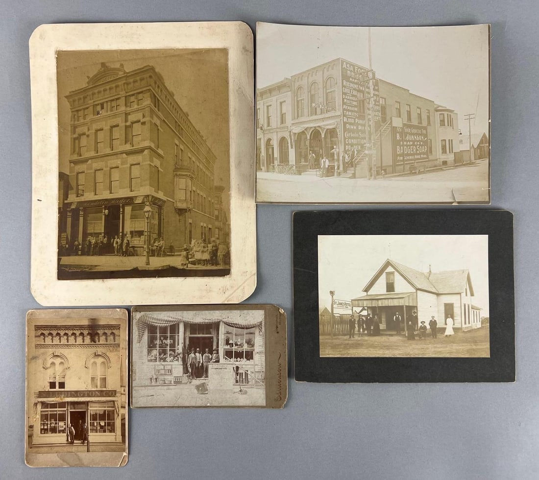 Group of 5 Antique Photographs (1 of 3)