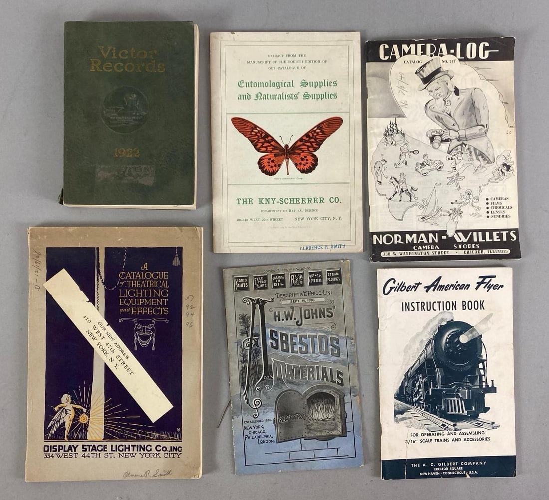 Group of Antique Catalogs and Manuals (1 of 3)