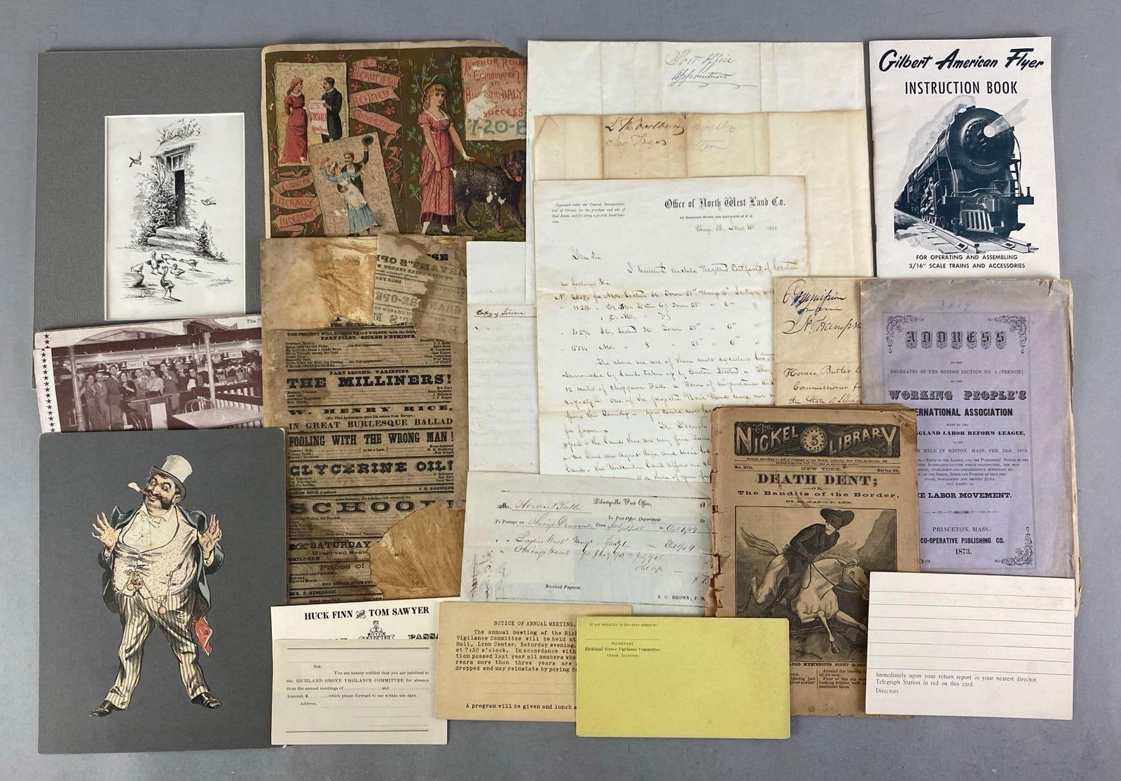 Group of Antique Ephemera (1 of 3)