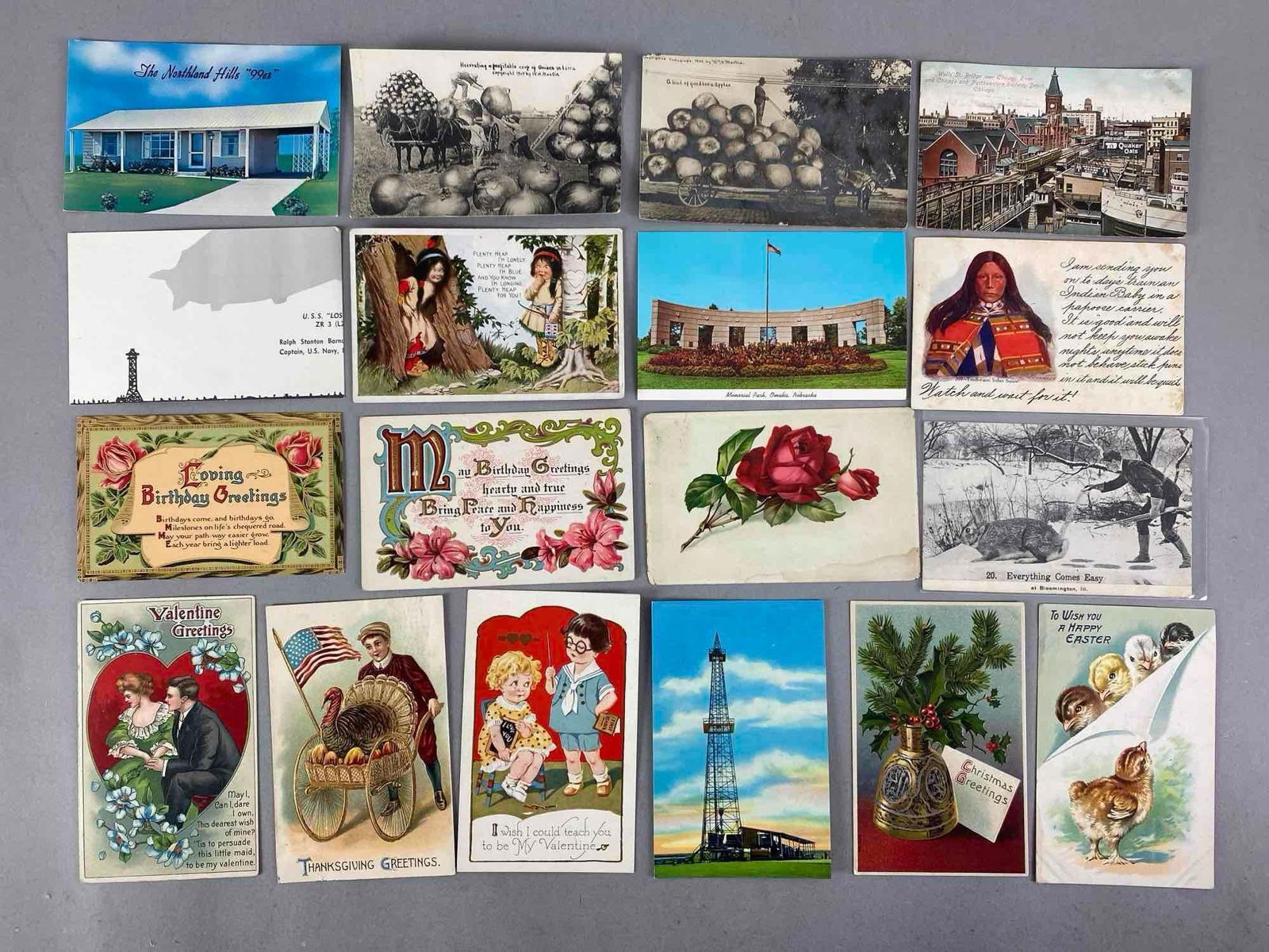 Postcards - 1150+ Assorted - 2