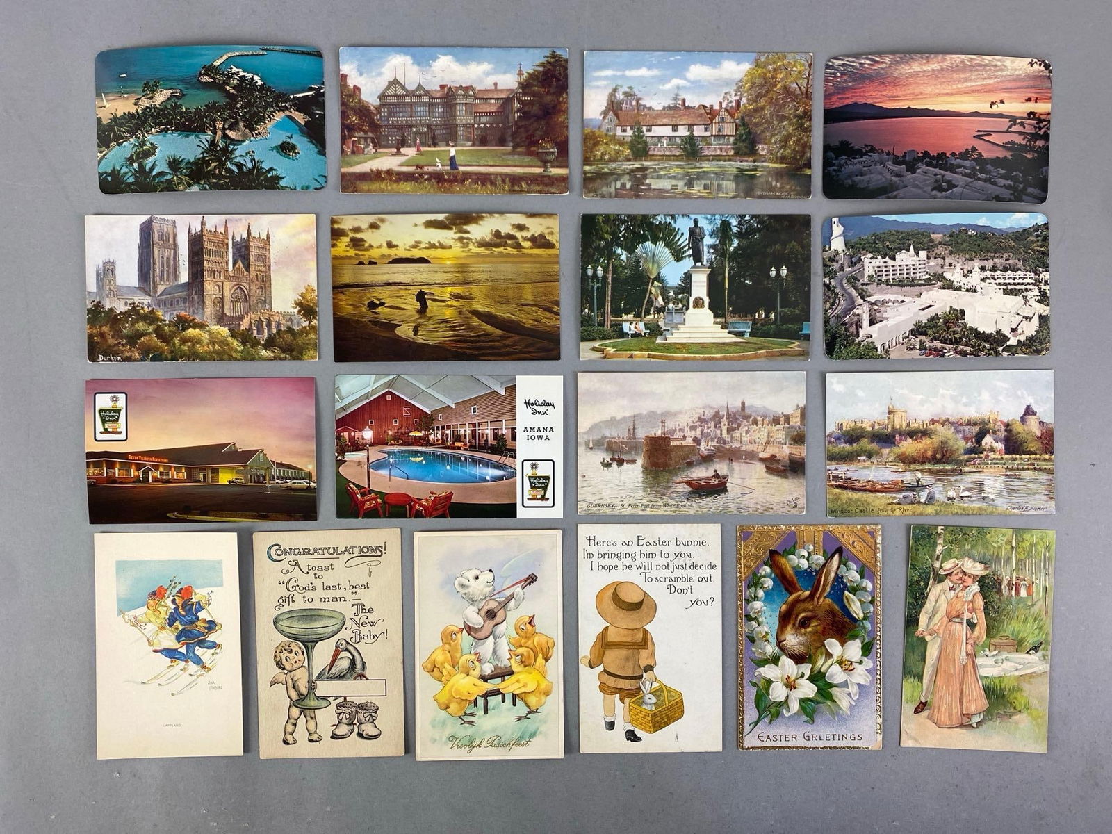 Postcards - 1250+ Assorted - 2