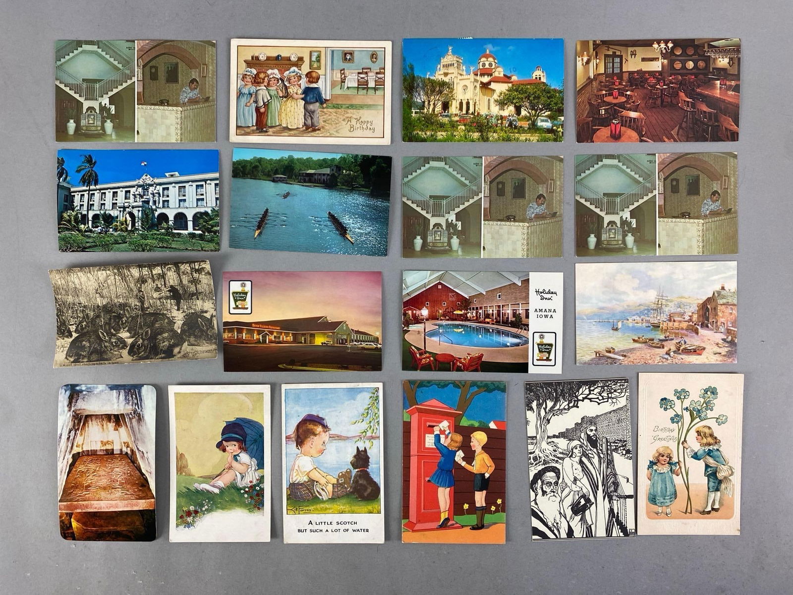 Postcards - 1250+ Assorted - 4