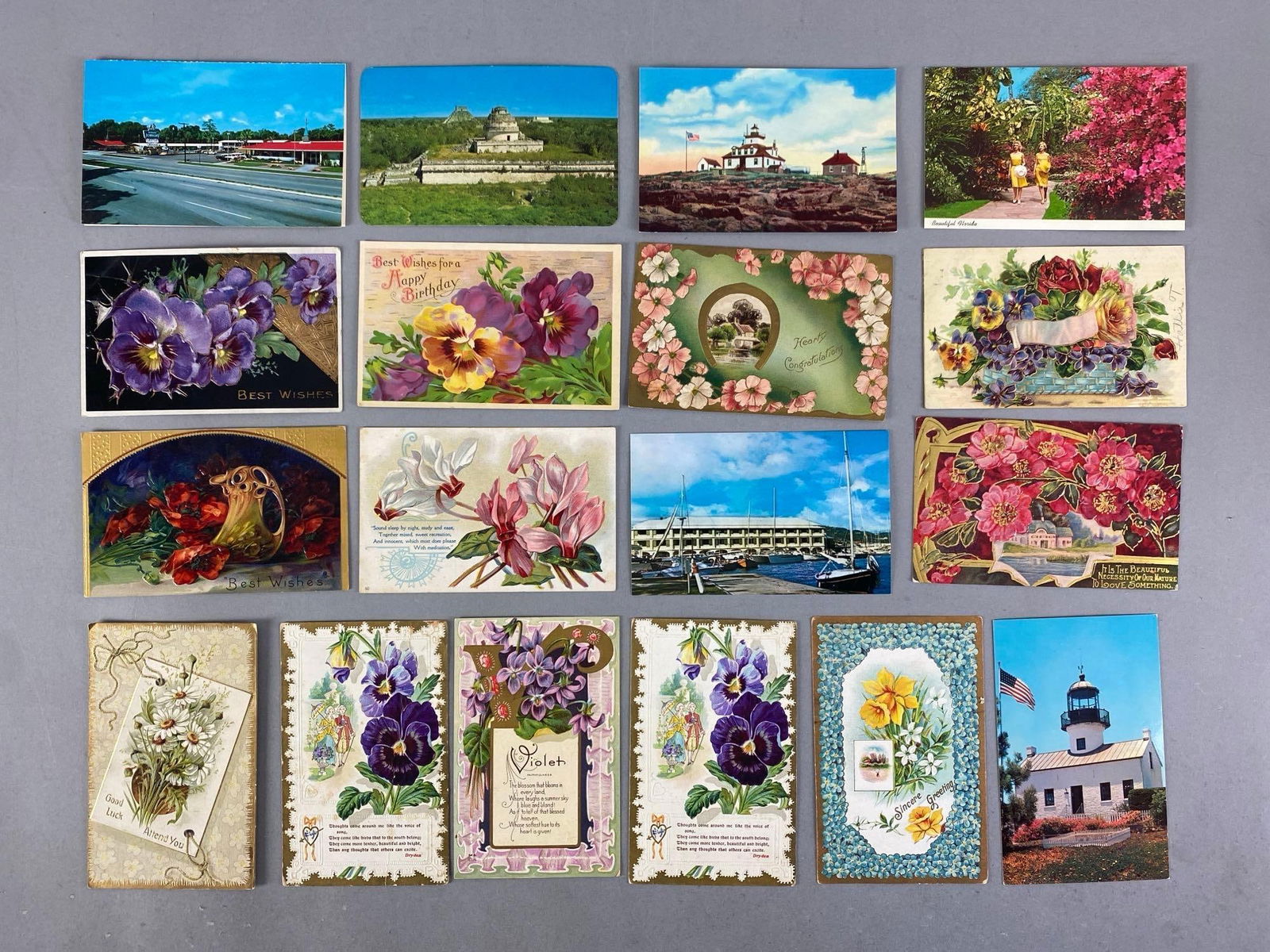 Postcards - 1300+ Assorted - 2