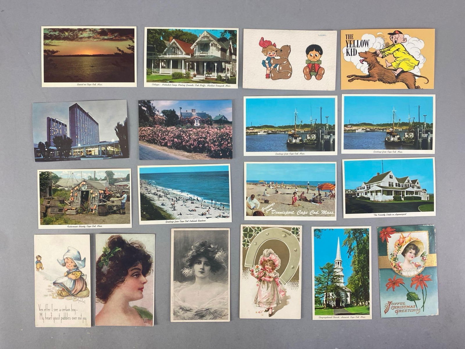 Postcards - 1350+ Assorted - 2