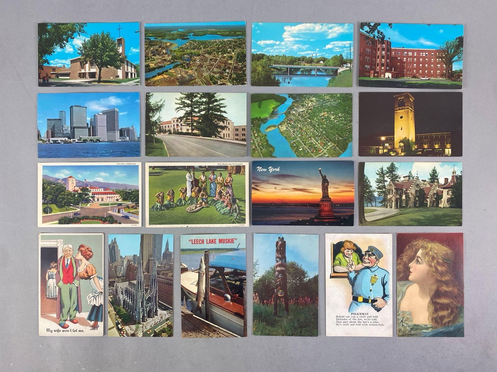 Postcards - 1250+ Assorted - 2