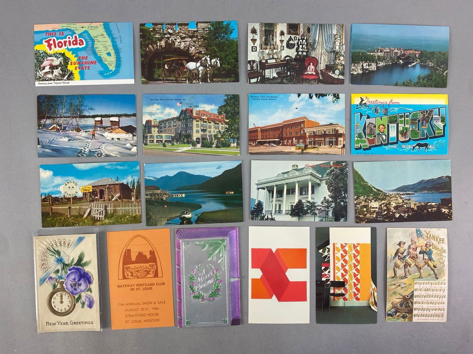 Postcards - 1250+ Assorted - 3