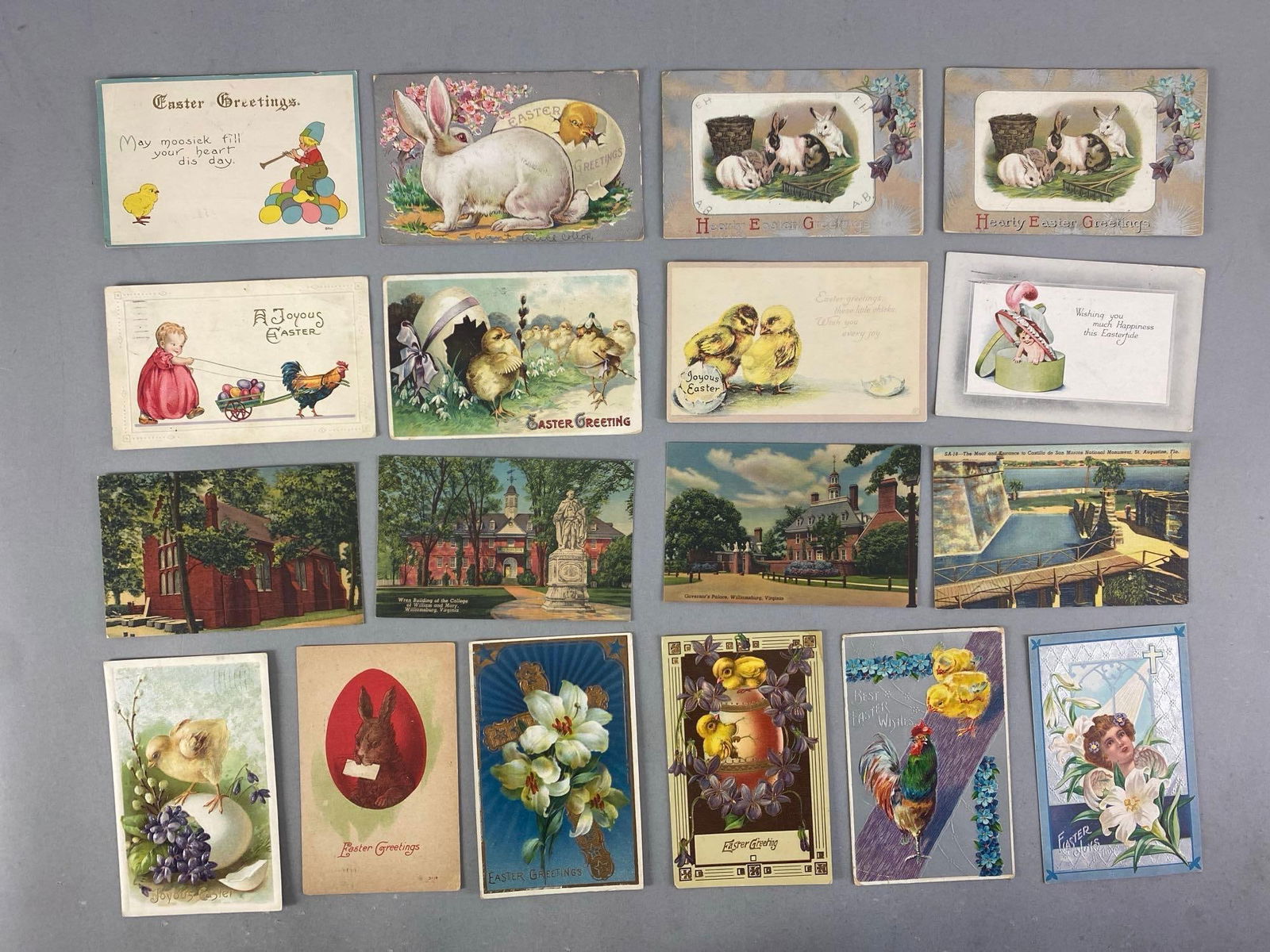 Postcards - 1300+ Assorted - 2