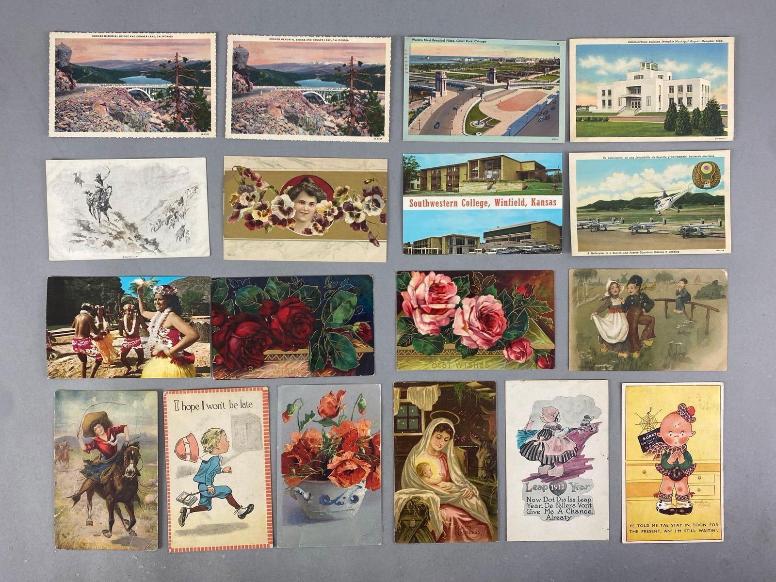 Postcards - 1000+ Assorted - 2