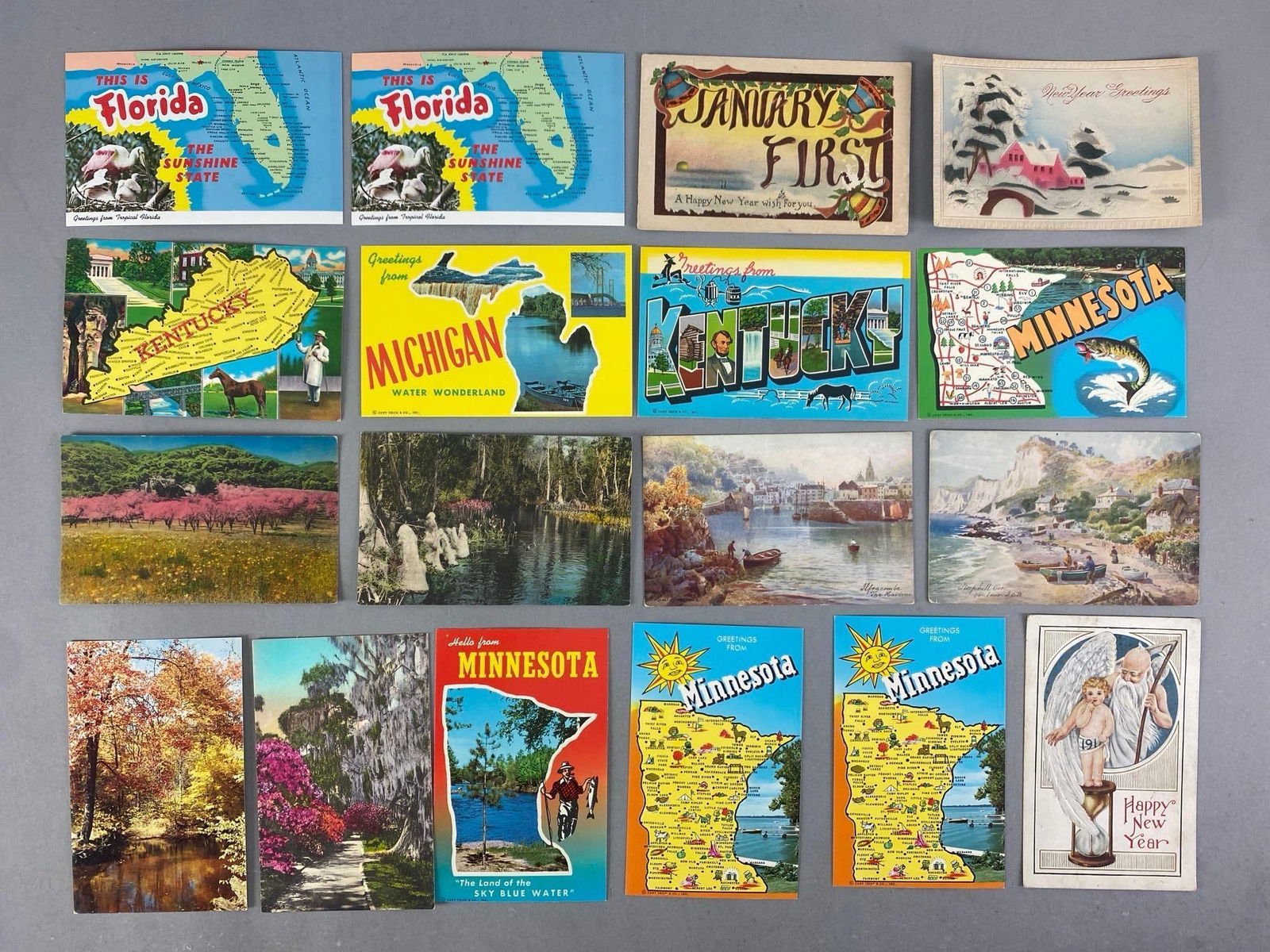 Postcards - 1300+ Assorted - 2