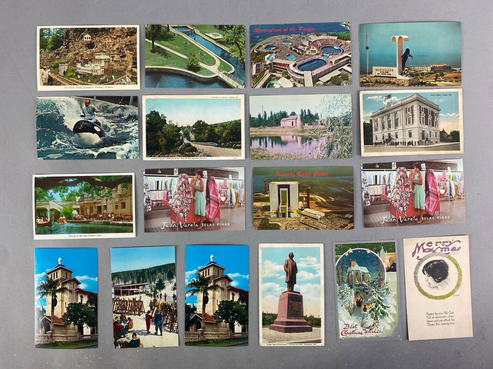 Postcards - 1250+ Assorted - 2
