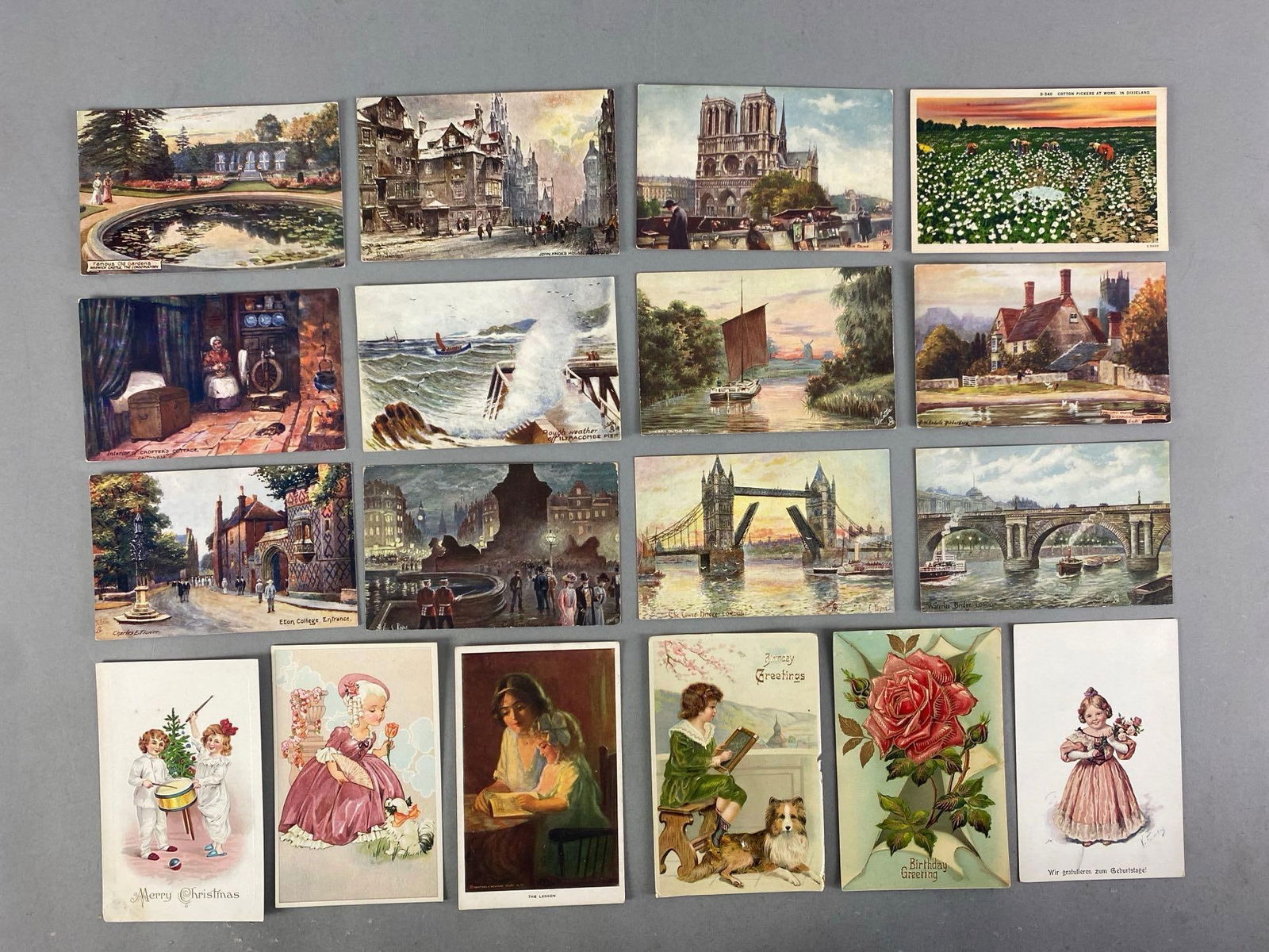 Postcards - 1250+ Assorted - 3