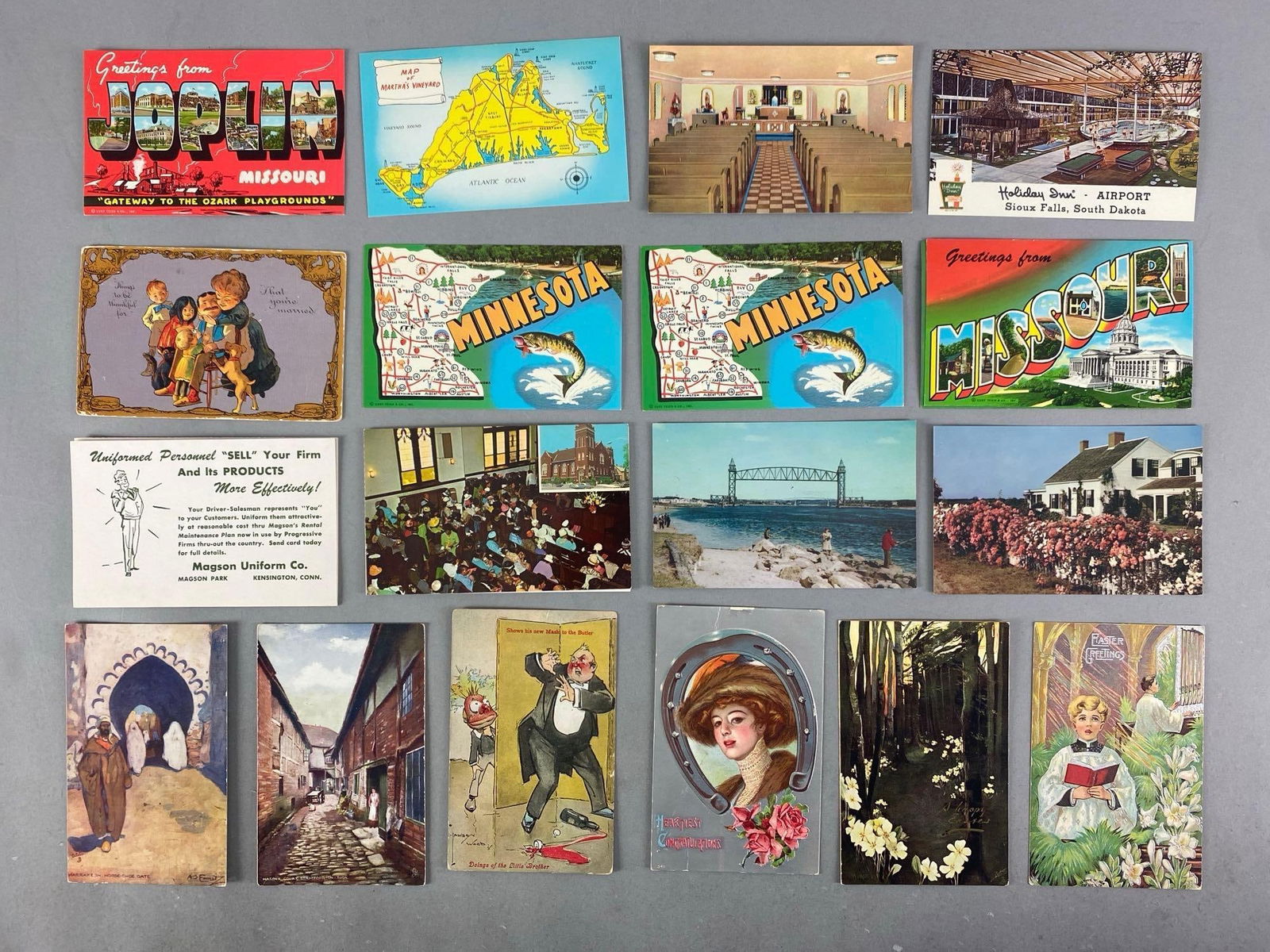Postcards - 1200+ Assorted - 3