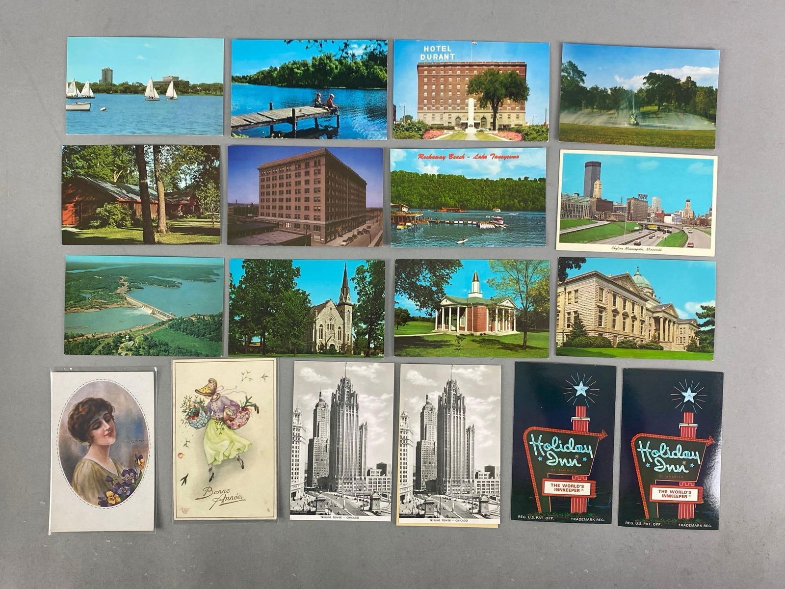 Postcards - 900+ Assorted - 3