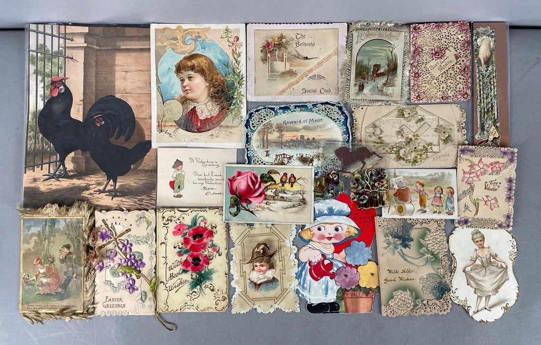 Group of Vintage Booklets, Greeting Cards and More: In-House Shipping Option: If you would like to use our in-house shipping service, please select “Arrange My Own Shipping” when paying your invoice. After payment, our in-house shipping team