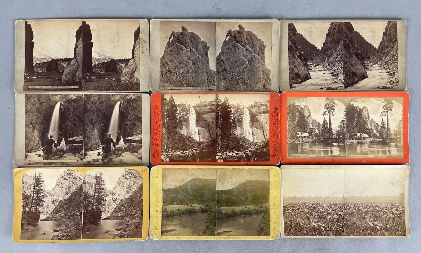 Group of Antique U.S. Mountains Stereoviews: In-House Shipping Option: If you would like to use our in-house shipping service, please select “Arrange My Own Shipping” when paying your invoice. After payment, our in-house shipping team wi