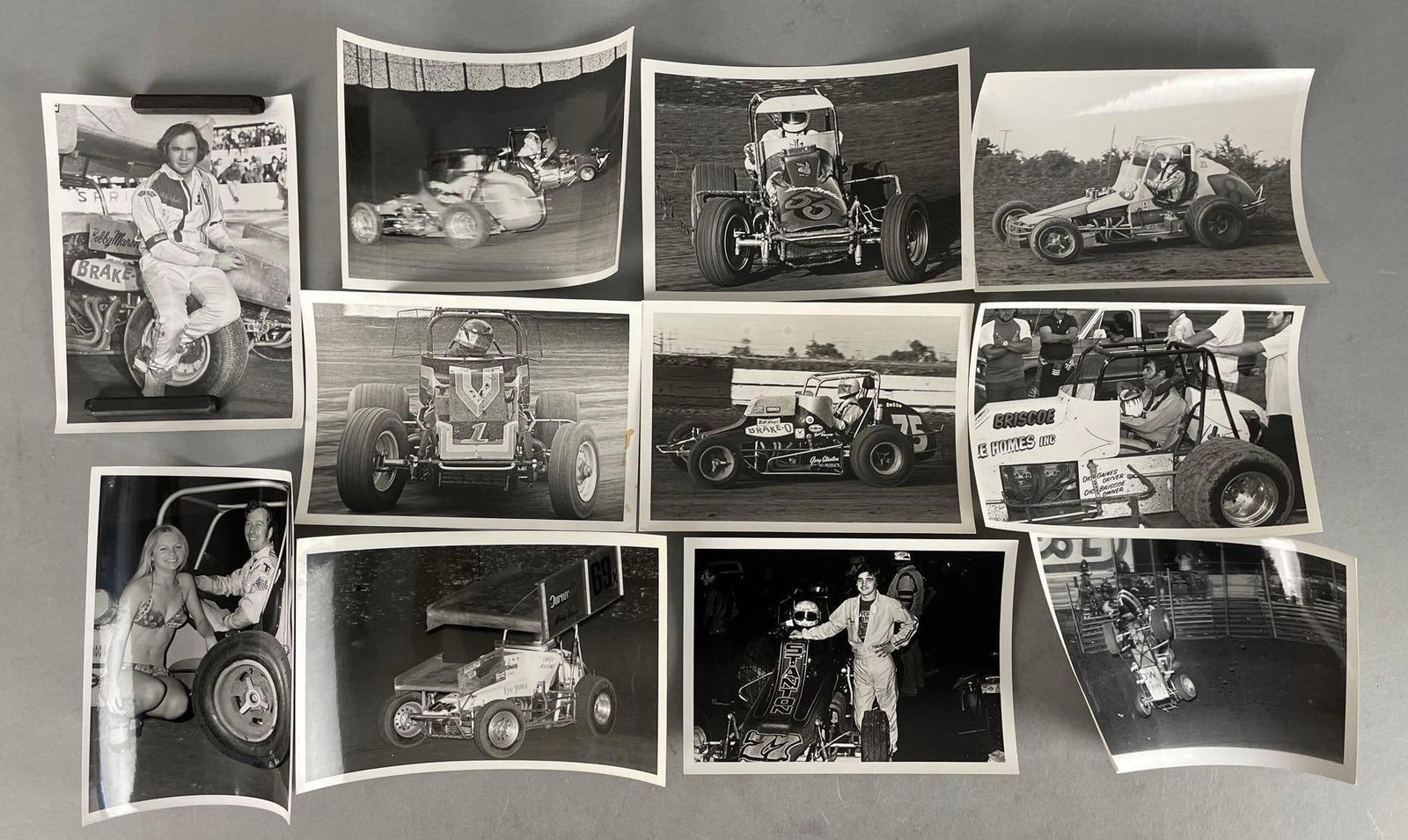 Group of Vintage Midget Racing Photos: In-House Shipping Option: If you would like to use our in-house shipping service, please select “Arrange My Own Shipping” when paying your invoice. After payment, our in-house shipping team wi