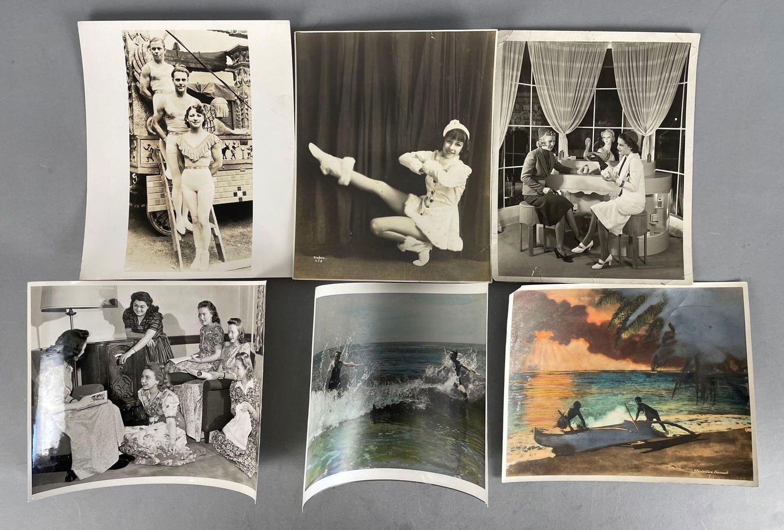 Group of Vintage Unusual Photos: In-House Shipping Option: If you would like to use our in-house shipping service, please select “Arrange My Own Shipping” when paying your invoice. After payment, our in-house shipping team wi