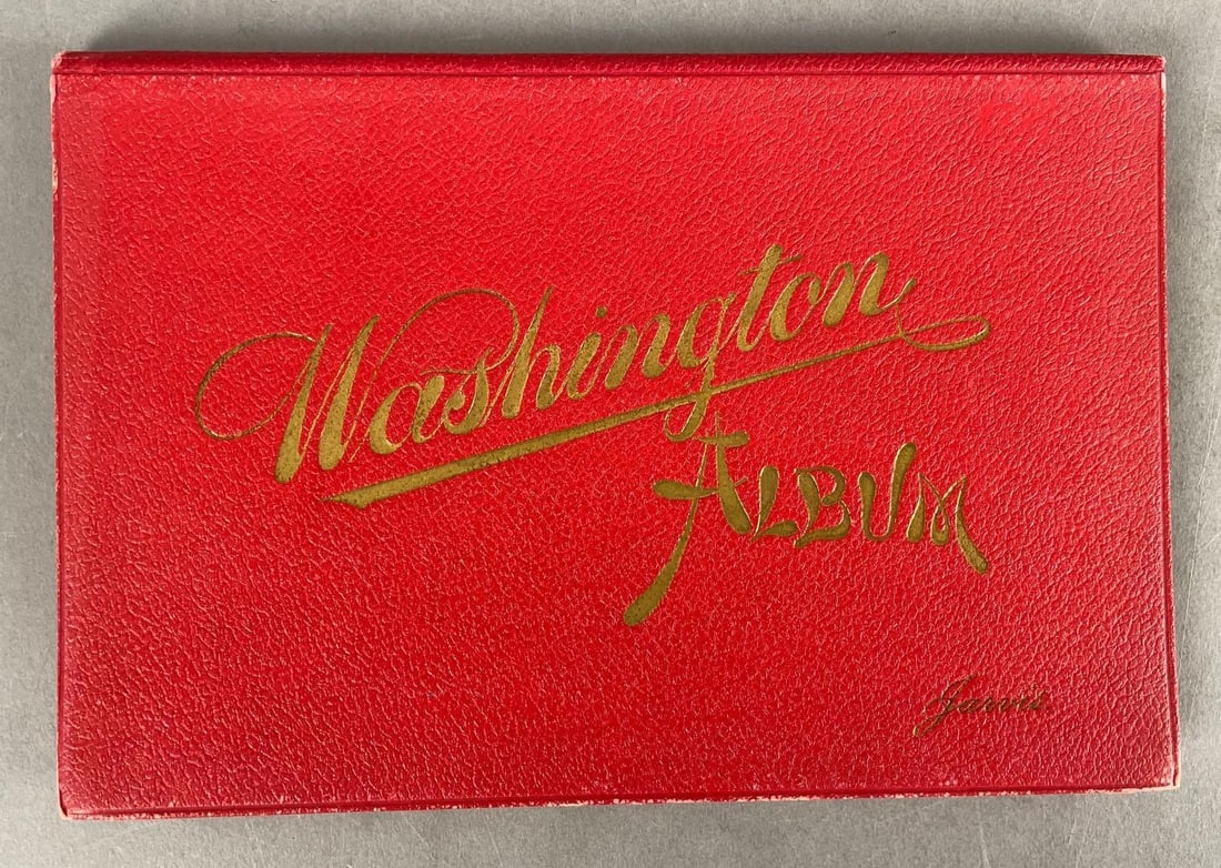 1880s Washington DC U.S. Capital Souvenir Picture Album: In-House Shipping Option: If you would like to use our in-house shipping service, please select “Arrange My Own Shipping” when paying your invoice. After payment, our in-house shipping team wi