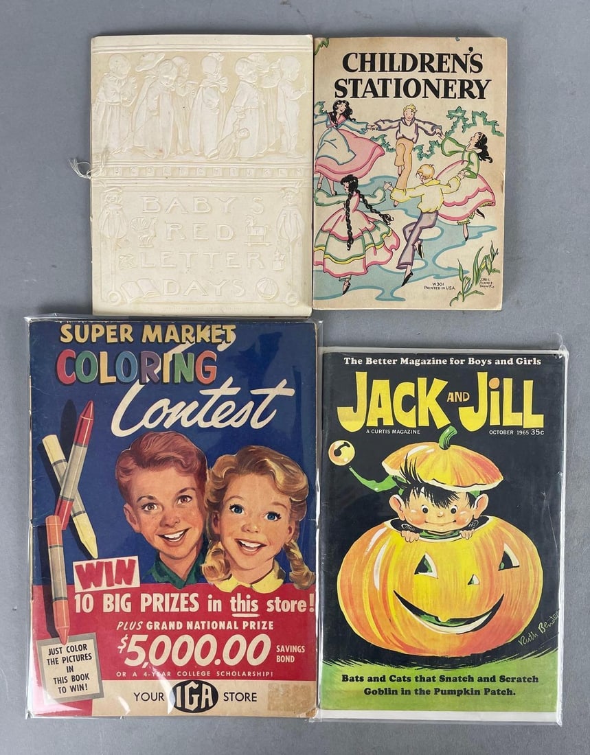 Group of Vintage Children's Ephemera (1 of 2)