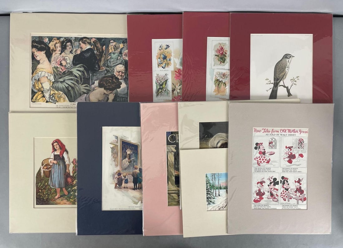 Group of Vintage Lithographs and More (1 of 3)