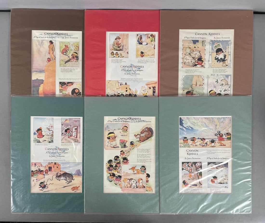 Group of 1930s Canyon Kiddies Comic Pages: In-House Shipping Option: If you would like to use our in-house shipping service, please select “Arrange My Own Shipping” when paying your invoice. After payment, our in-house shipping team wi