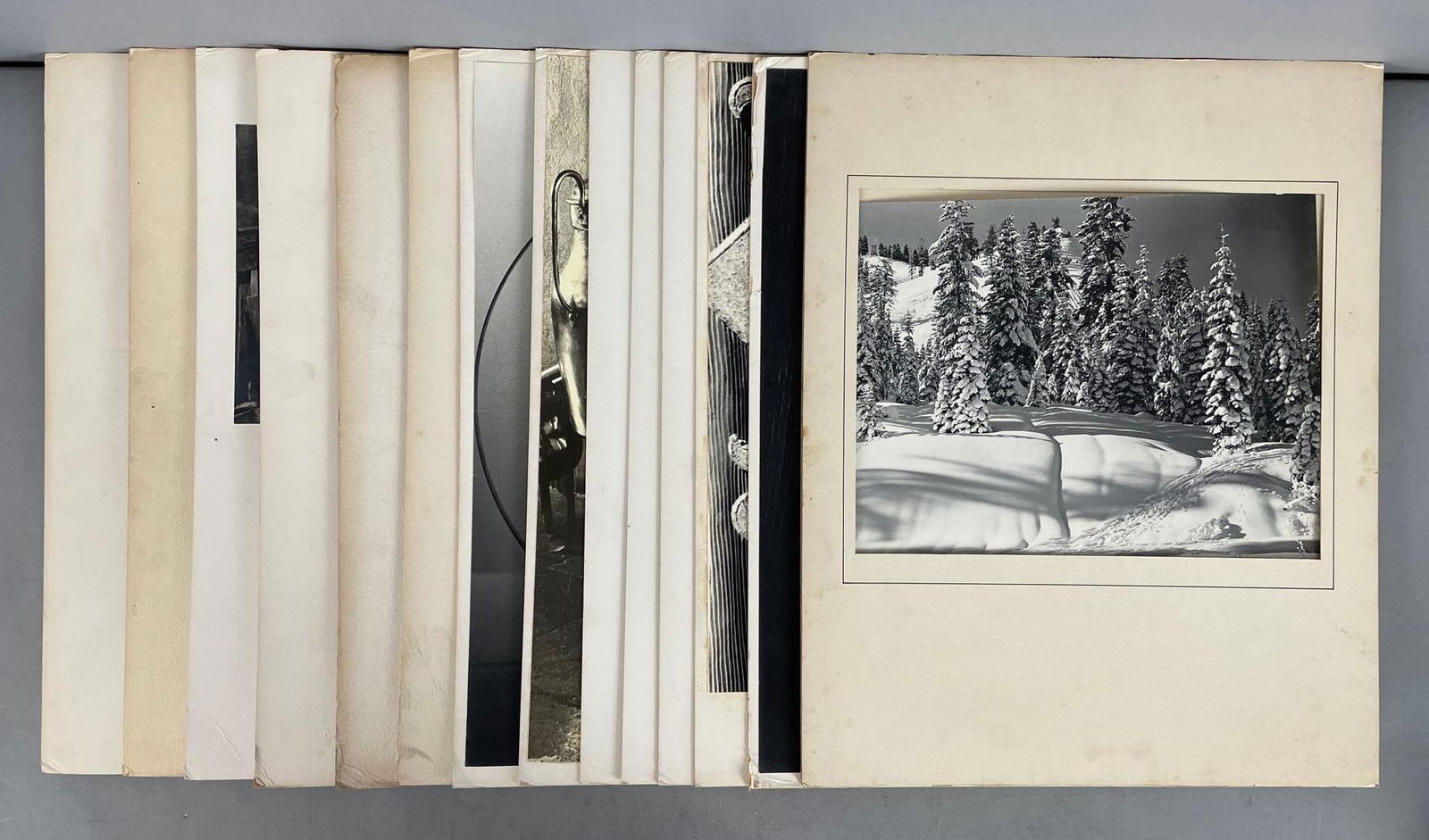 Group of Vintage Enlarged Exhibited Art Photos: In-House Shipping Option: If you would like to use our in-house shipping service, please select “Arrange My Own Shipping” when paying your invoice. After payment, our in-house shipping team wi