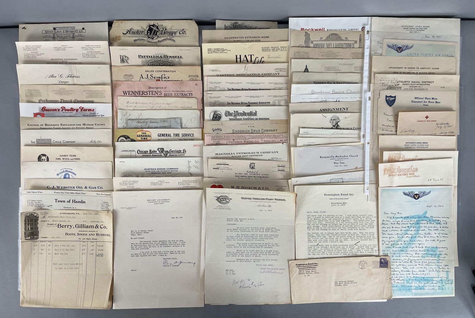 Group of Business Letterheads and More: In-House Shipping Option: If you would like to use our in-house shipping service, please select “Arrange My Own Shipping” when paying your invoice. After payment, our in-house shipping team wi