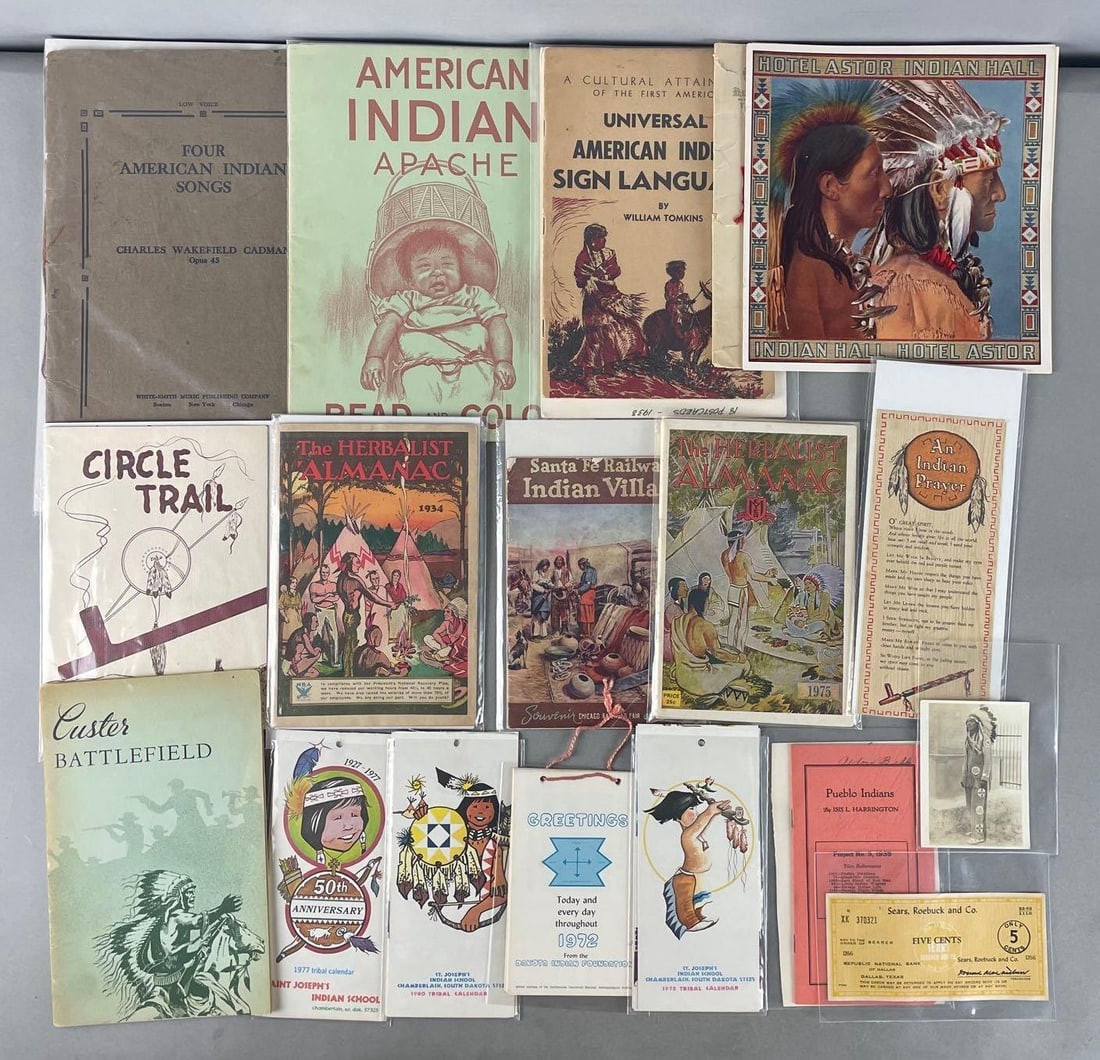 Group of Native American Ephemera (1 of 3)