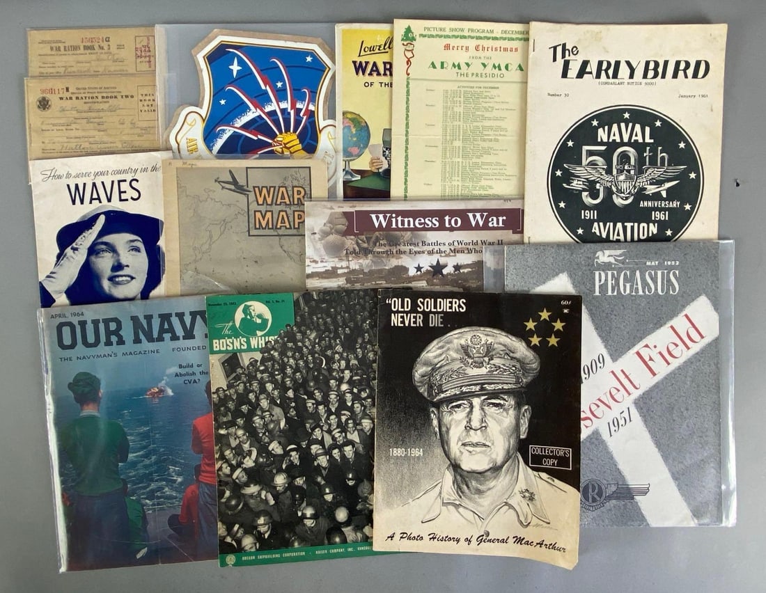 Group of Assorted US Military Ephemera (1 of 3)