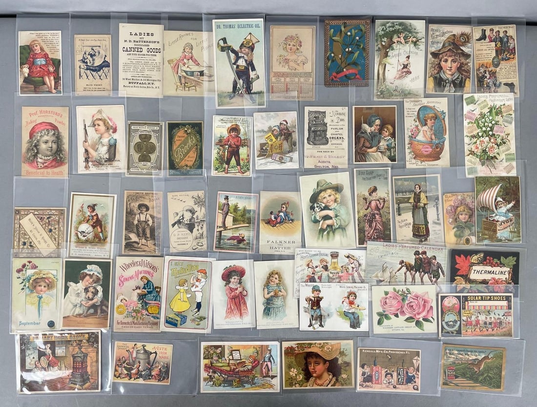 Group of Antique Trade Cards (1 of 3)