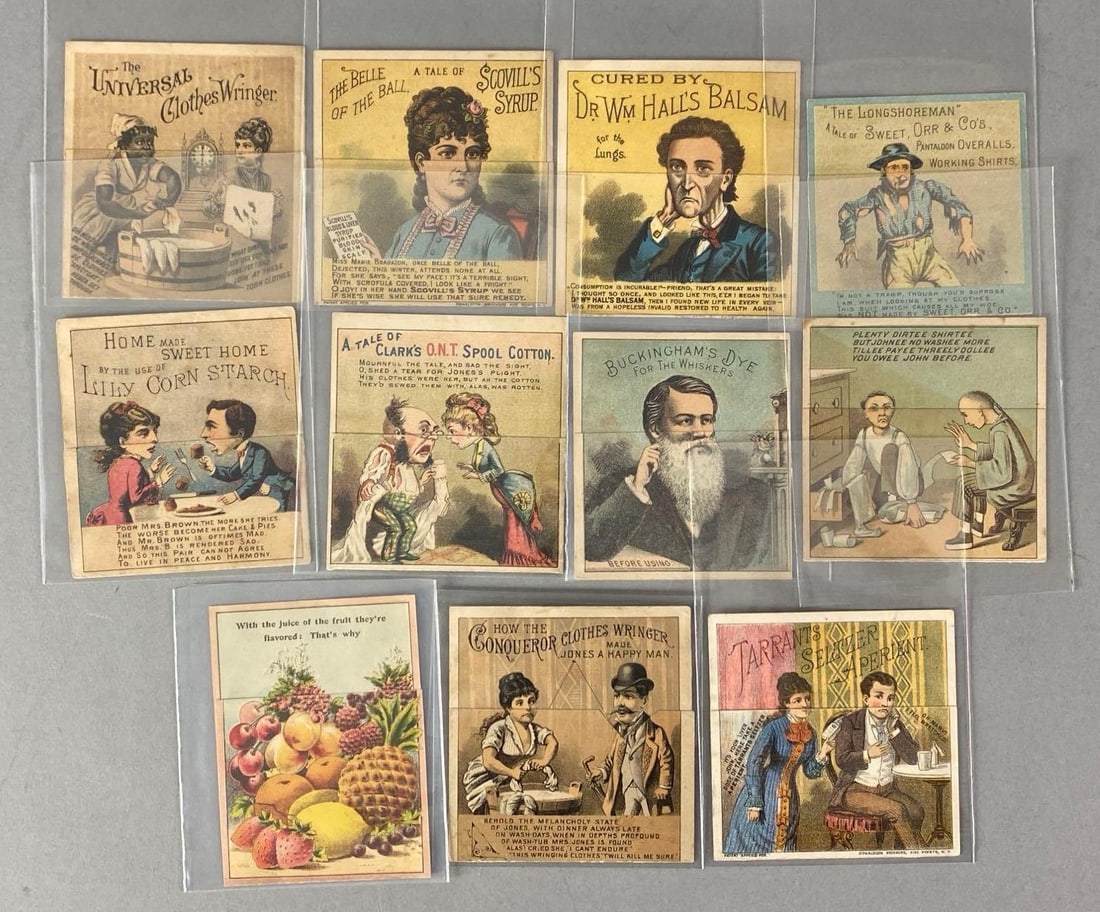 Group of Antique Mechanical Trade Cards: In-House Shipping Option: If you would like to use our in-house shipping service, please select “Arrange My Own Shipping” when paying your invoice. After payment, our in-house shipping team wi