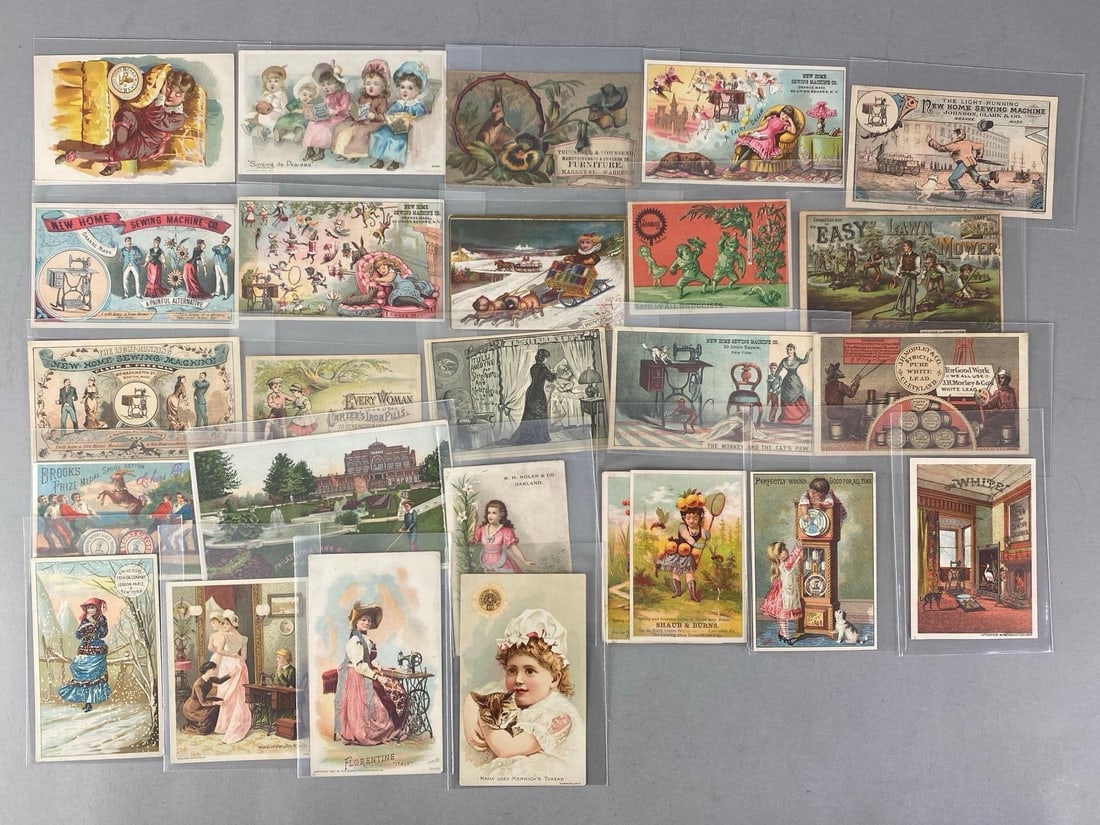 Group of Antique Trade Cards (1 of 5)