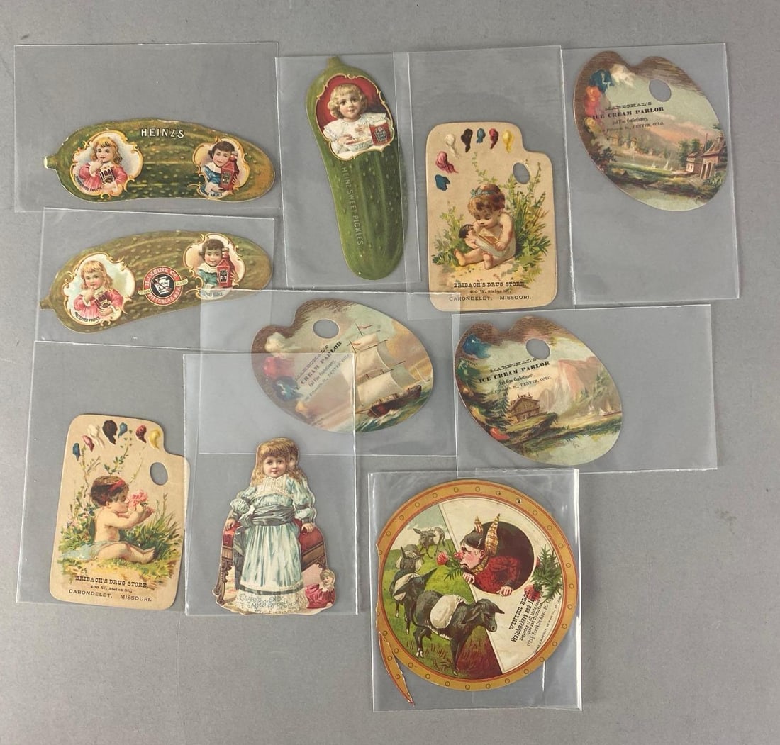 Group of Antique Trade Cards (1 of 3)
