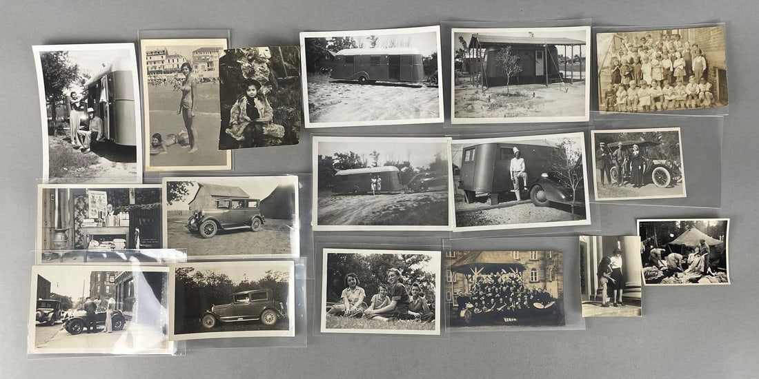 Group of Vintage Automobile Photographs and More (1 of 3)