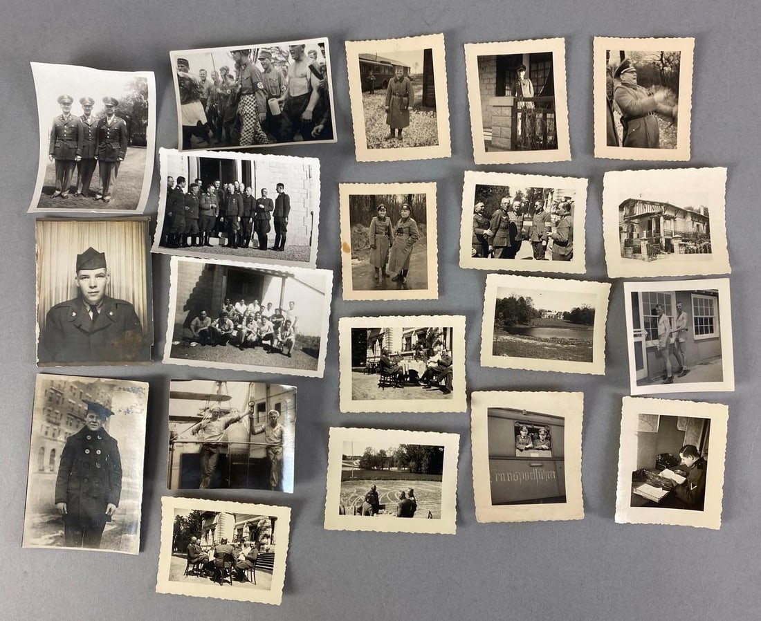Group of WW2 Soldier Photographs: In-House Shipping Option: If you would like to use our in-house shipping service, please select “Arrange My Own Shipping” when paying your invoice. After payment, our in-house shipping team wi