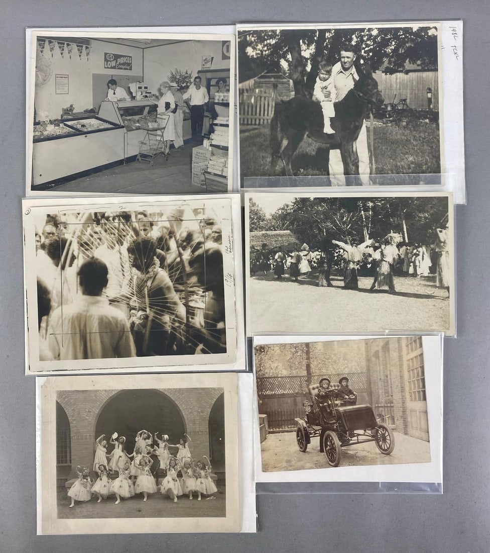 Group of 6 Vintage Photographs: In-House Shipping Option: If you would like to use our in-house shipping service, please select “Arrange My Own Shipping” when paying your invoice. After payment, our in-house shipping team wi