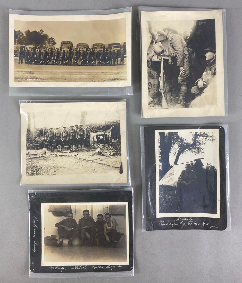 Group of 5 Vintage WW2 Photographs: In-House Shipping Option: If you would like to use our in-house shipping service, please select “Arrange My Own Shipping” when paying your invoice. After payment, our in-house shipping team wi