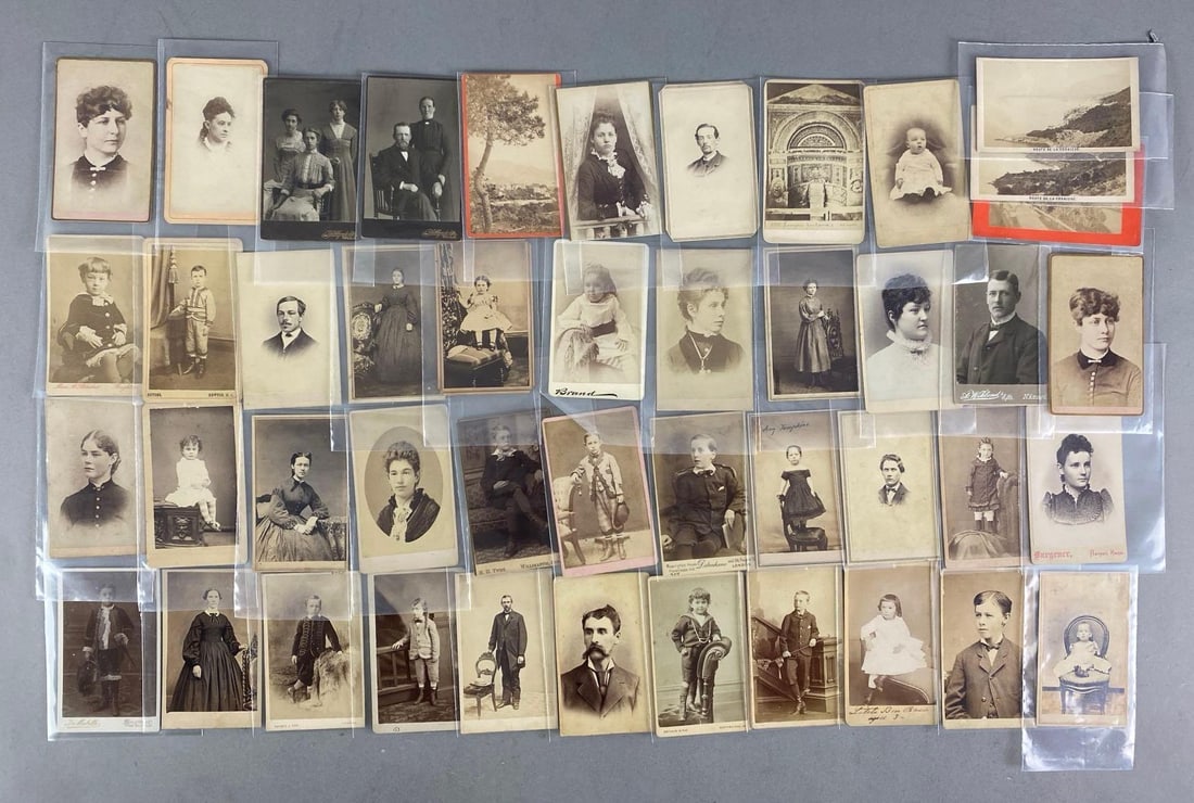 Group of Vintage CDVs: In-House Shipping Option: If you would like to use our in-house shipping service, please select “Arrange My Own Shipping” when paying your invoice. After payment, our in-house shipping team wi